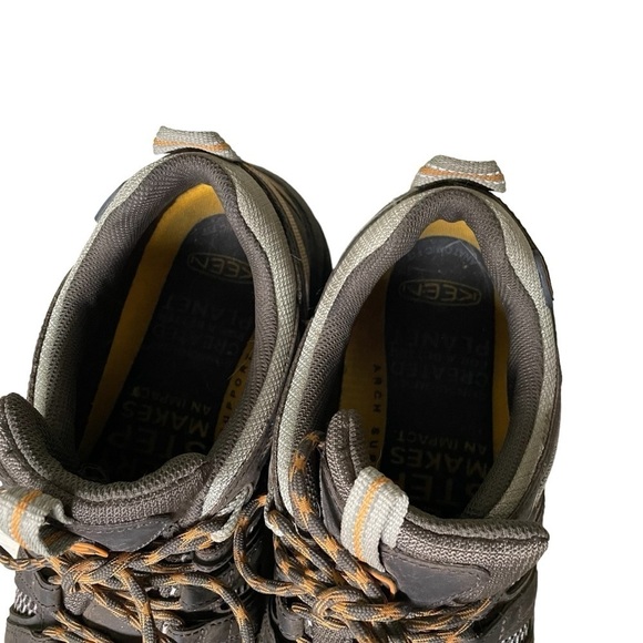 KEEN Men’s Men\'s Voyageur Hiking Shoes Brown Black 9.5 main image 11